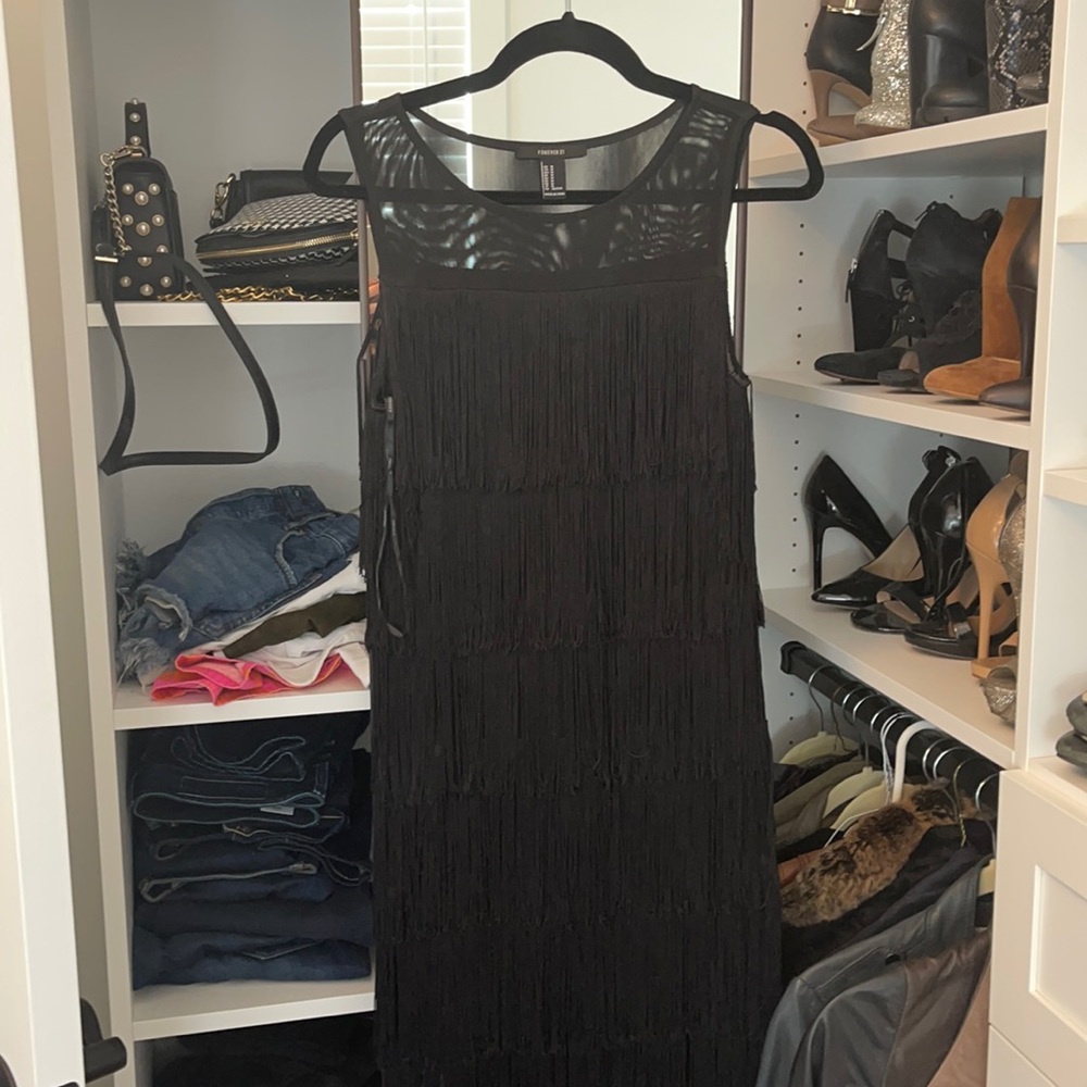 Forever 21 Fringe Dress